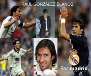пазл Рауль Гонсалес Бланко &quot;Реал нападающий между 1994 и 2010